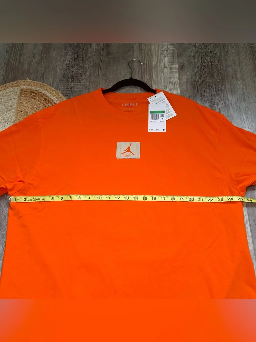 AIR JORDAN X SHELFLIFE Mens Crewneck Flight Graphic Short Sleeve Tshirt NWT